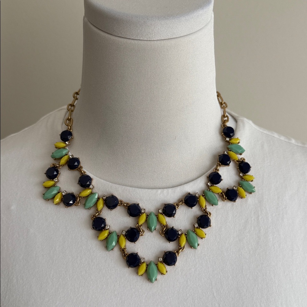 JCREW Colorful Statement Necklace